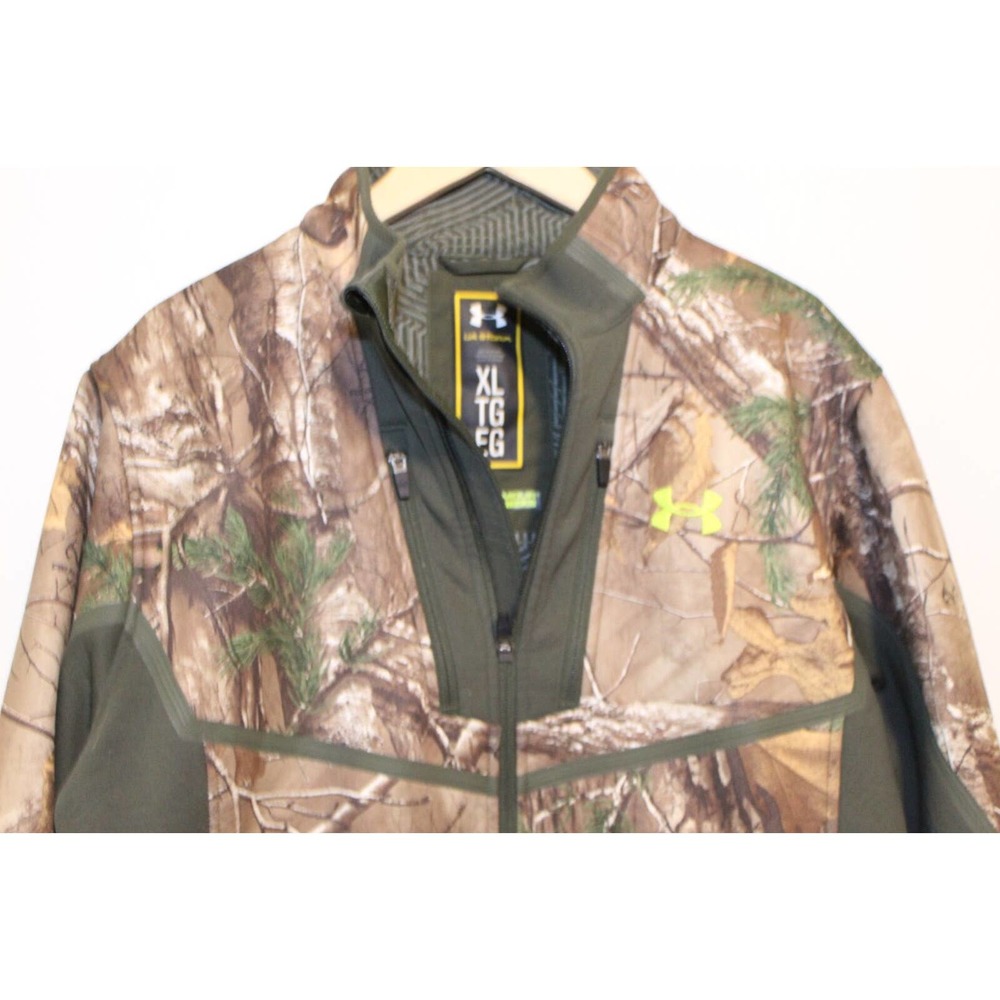 Under Armour Realtree Xtra Ridge Reaper Softshell Hunting Jacket Men's XL H14004 - Picture 4 of 12